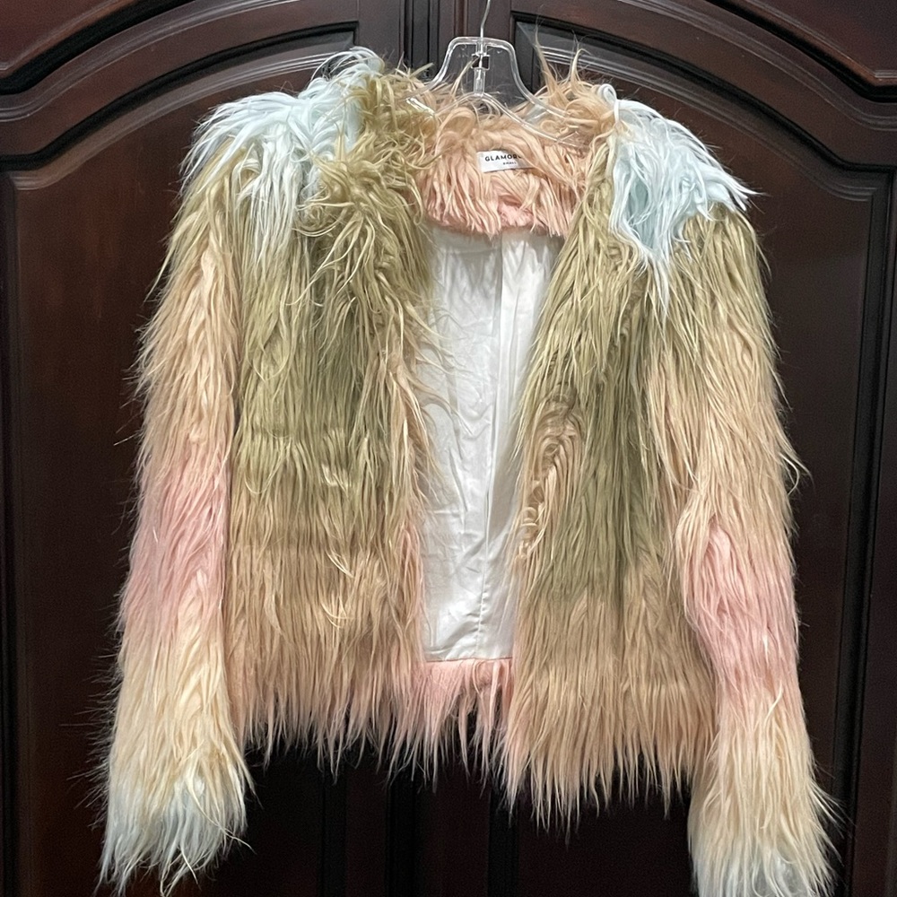 Furry fancy jacket